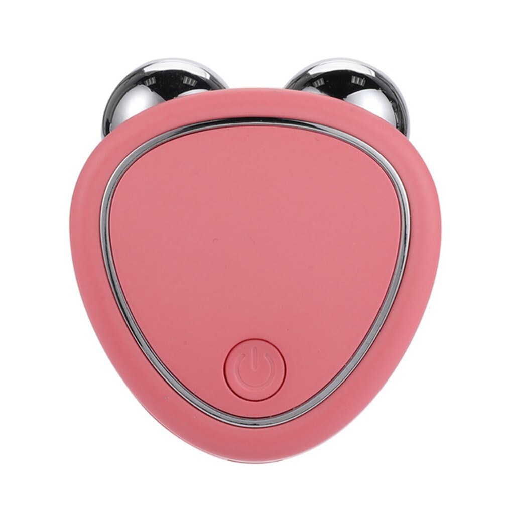 Portable Facial Micro-current Beauty Instrument For Lifting Thinning And Reducing Edema With Double Roller Massager Portable Facial Micro-current Beauty Instrument For Lifting Thinning And Reducing Edema With Double Roller Massager
